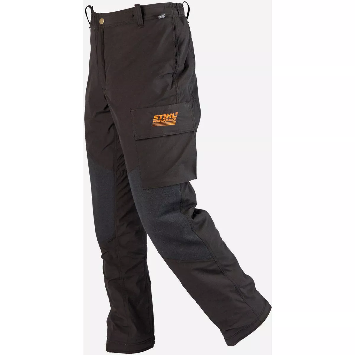 STIHL Dynamic Black 6-Layer XL 34 In. L Protective Work Pants-