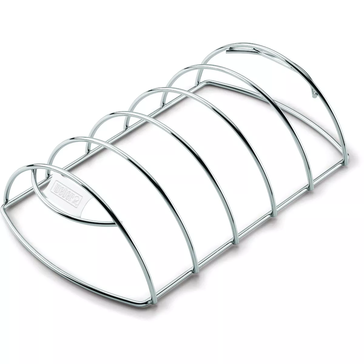 Weber Q 8 In. W. x 3.5 In. H. x 13.2 In. D. Plated Steel Rib Rack ...