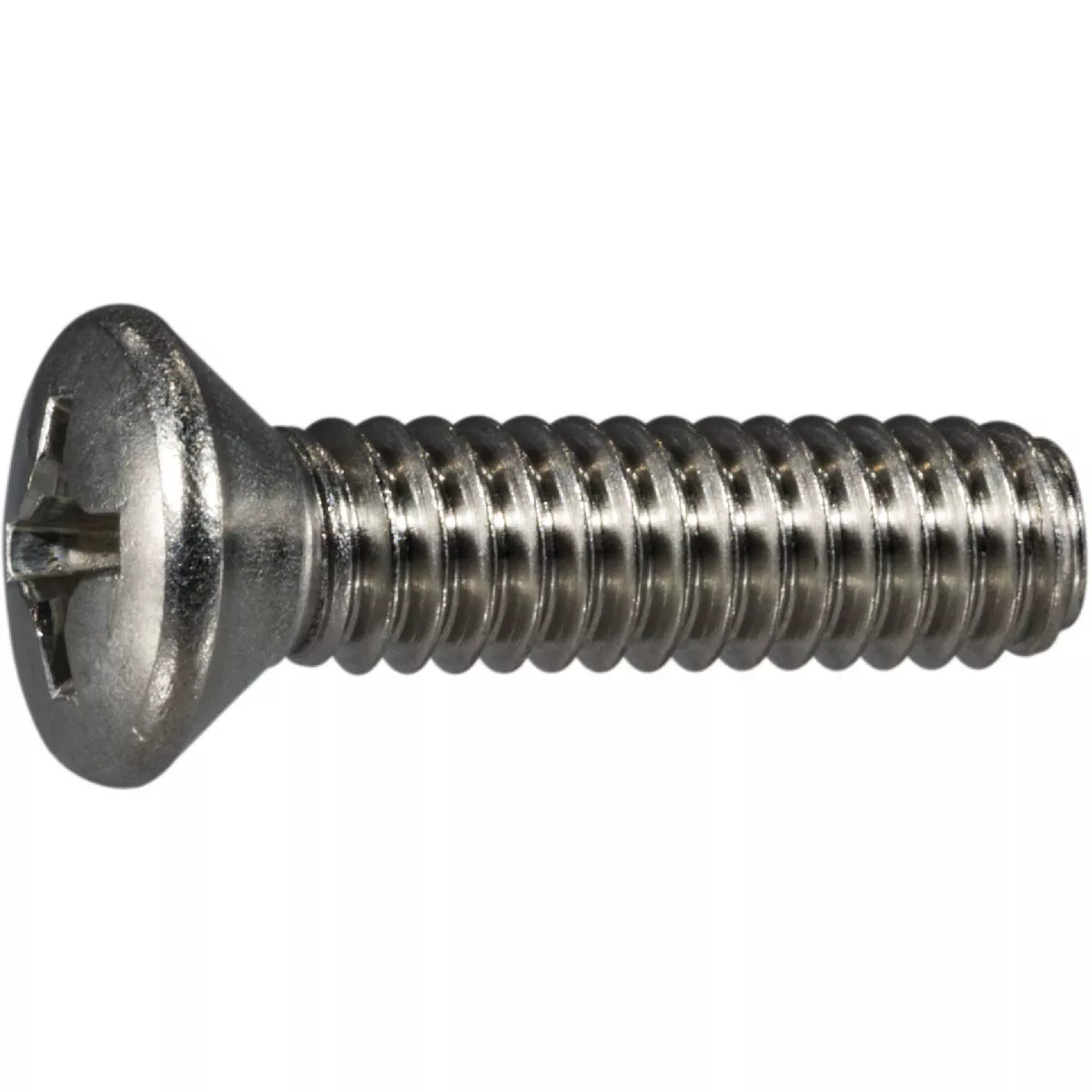 Midwest Fastener 1/4 In.-20 x 1 In. 18-8 Stainless Steel Coarse Thread Phillips Oval Head Machine Screws