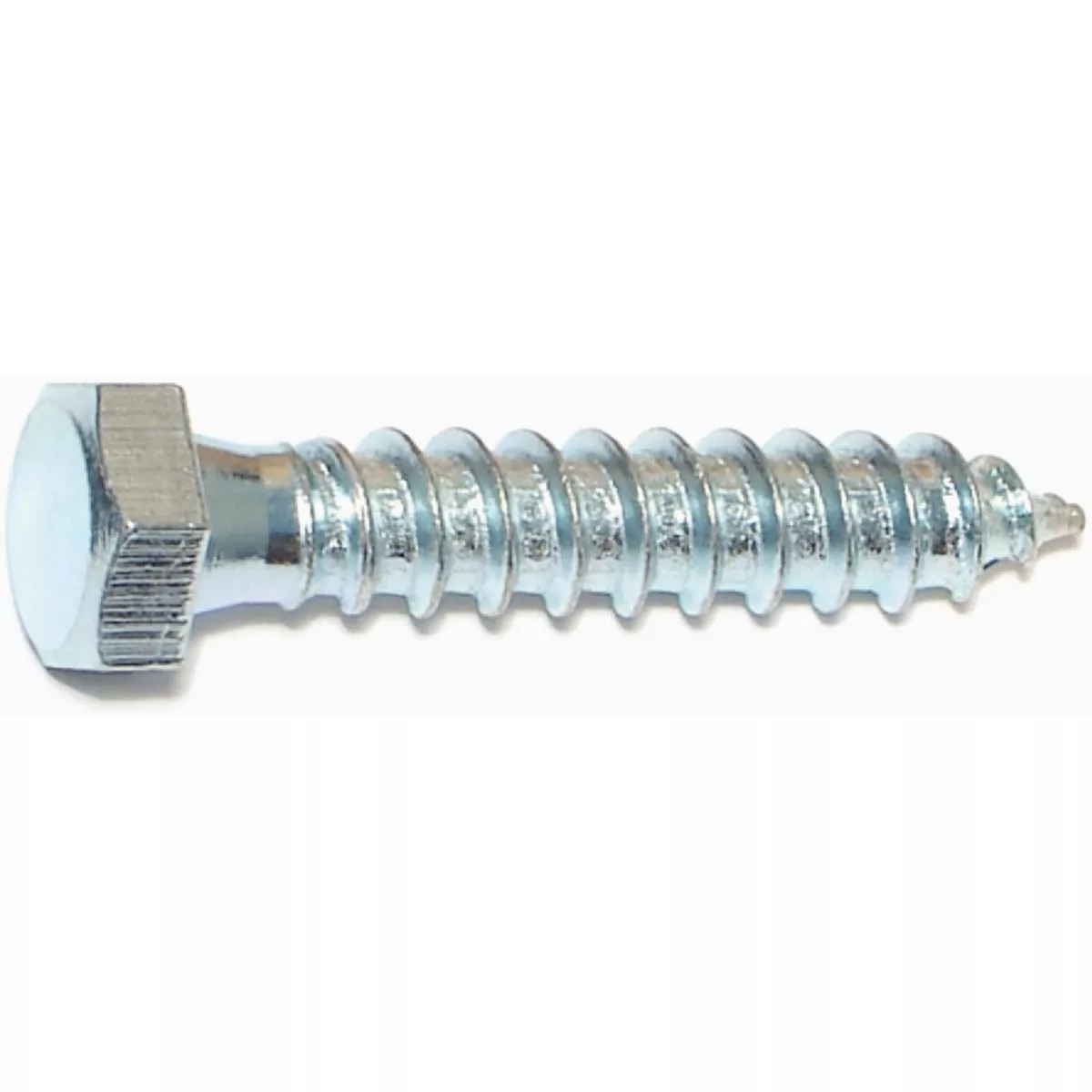 Midwest Fastener 3/8 In. x 2 In. Zinc Plated Grade 2 / A307 Steel Hex Head Lag Screws
