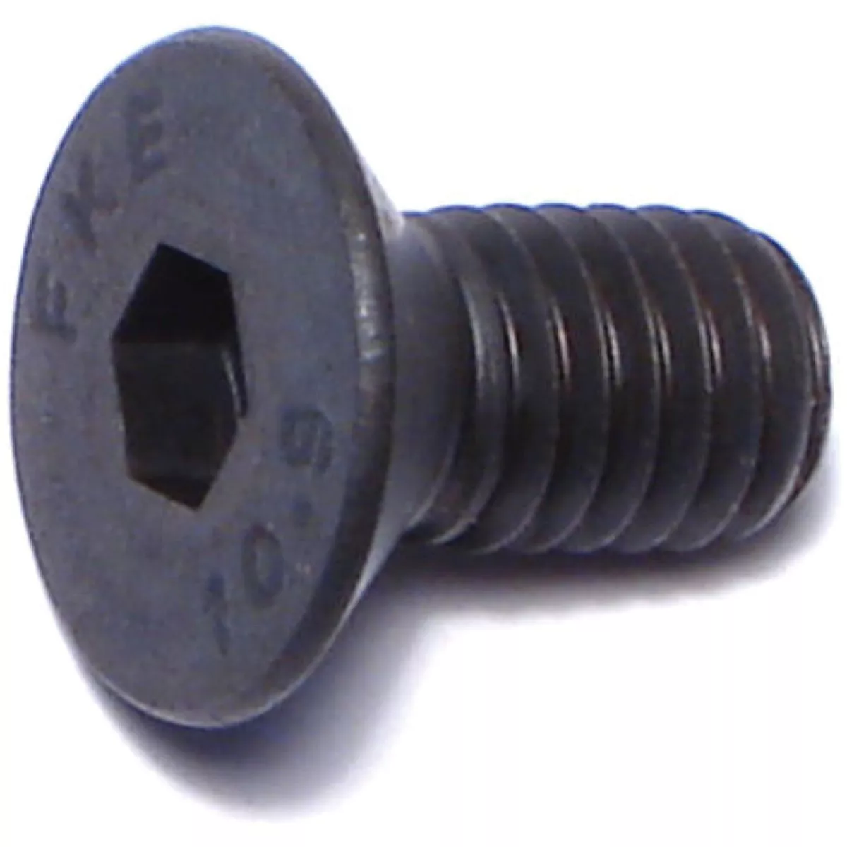 Midwest Fastener 6mm-1.0 x 12mm Black Oxide Class 10.9 Steel Coarse Thread Flat Head Hex Socket Cap Screws (12 Ct.)