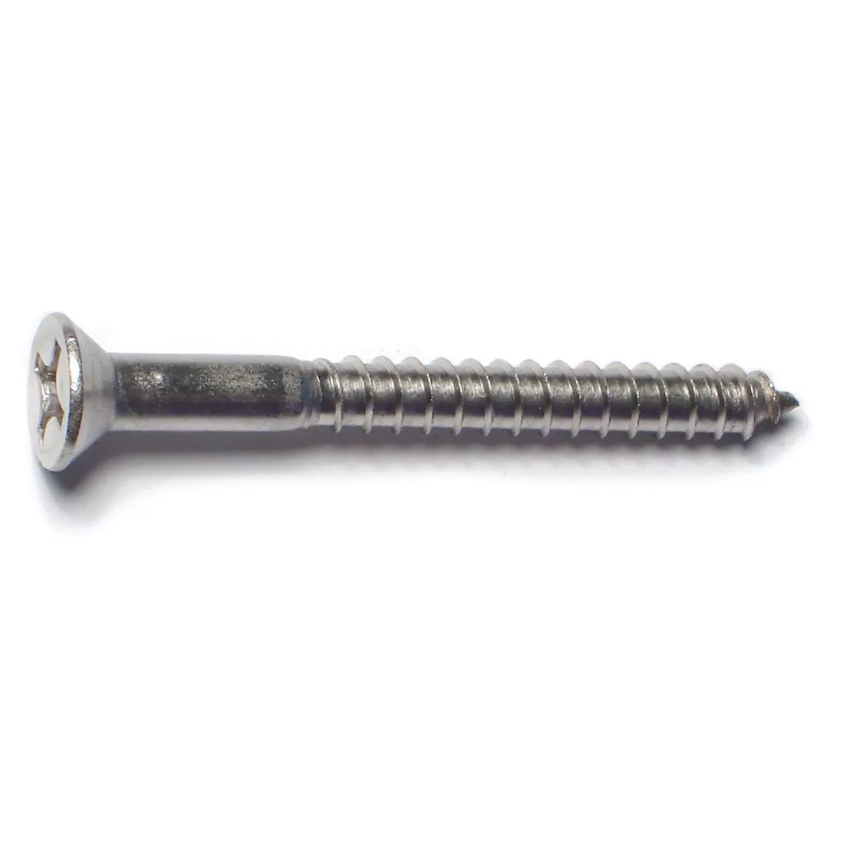 Midwest Fastener #10 x 2 In. 18-8 Stainless Steel Phillips Flat Head Wood Screws (6 Ct.)