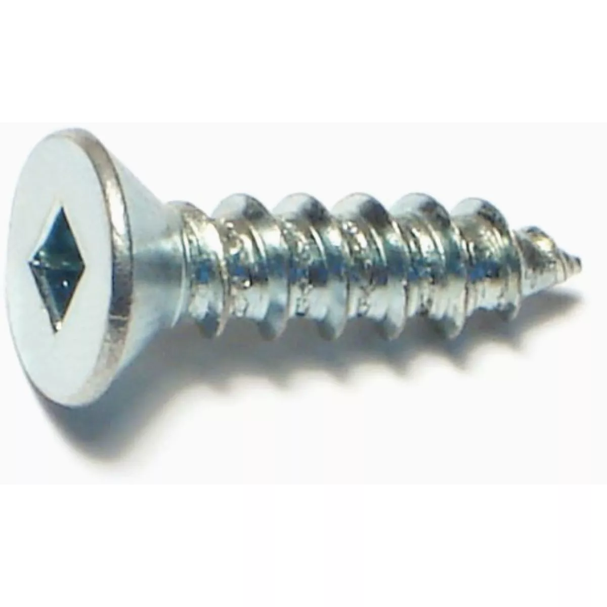 Midwest Fastener #10 x 3/4 In. Zinc Plated Steel Square Drive Flat Head Sheet Metal Screws (100 Ct.)-
