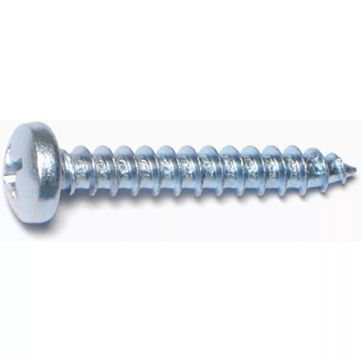 Midwest Fastener #10 x 1-1/4 In. Zinc Plated Steel Phillips Pan Head Sheet Metal Screws (100 Ct.)