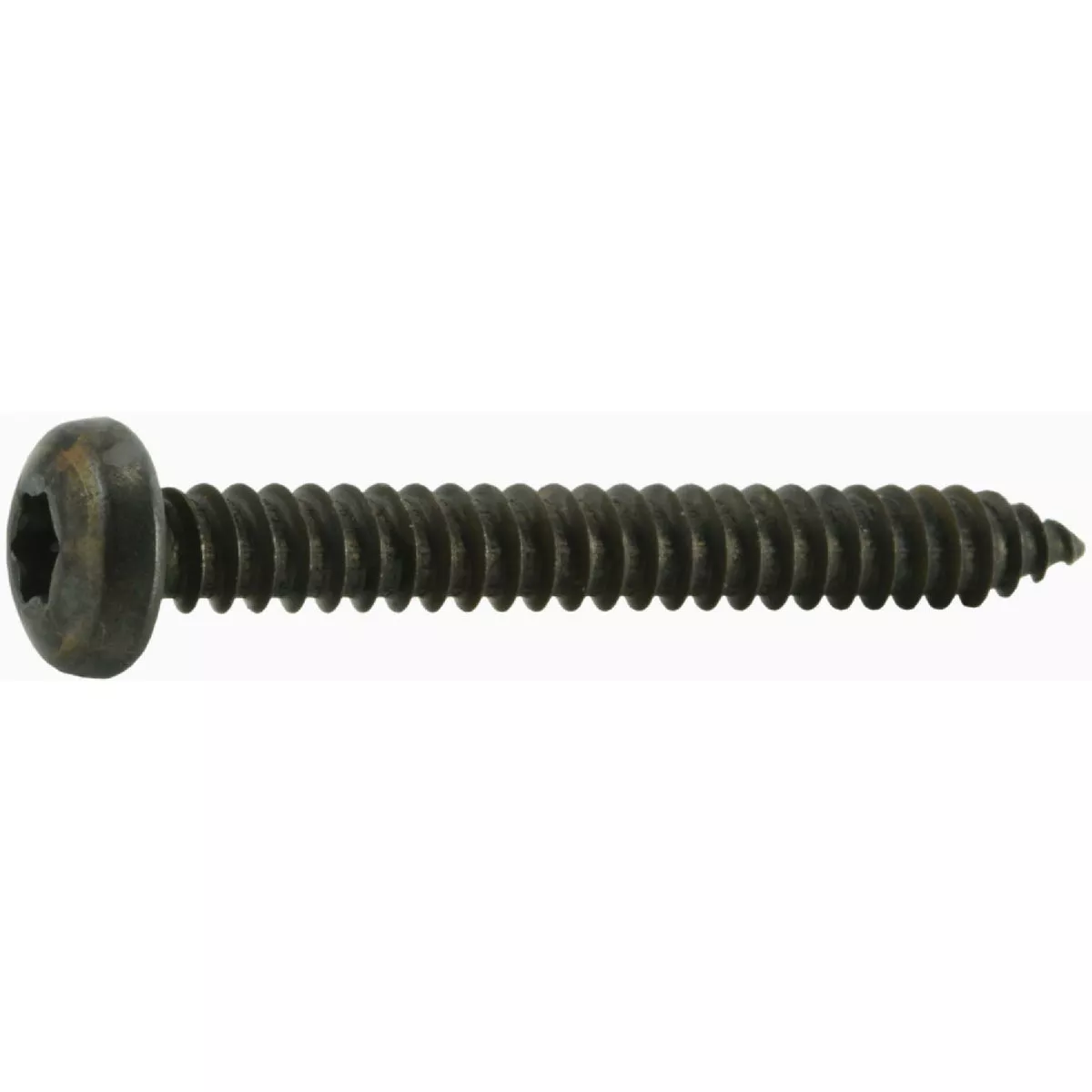 Midwest Fastener #14 x 2 In. Black Steel Star Drive Pan Head Sheet Metal Screws (8 Ct.)-