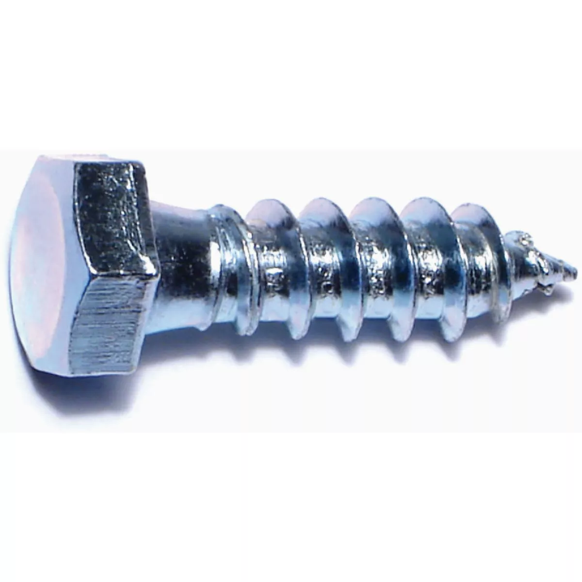 Midwest Fastener 3/8 In. x 1-1/4 In. Zinc Plated Grade 2 / A307 Steel Hex Head Lag Screws (100 Ct.)-