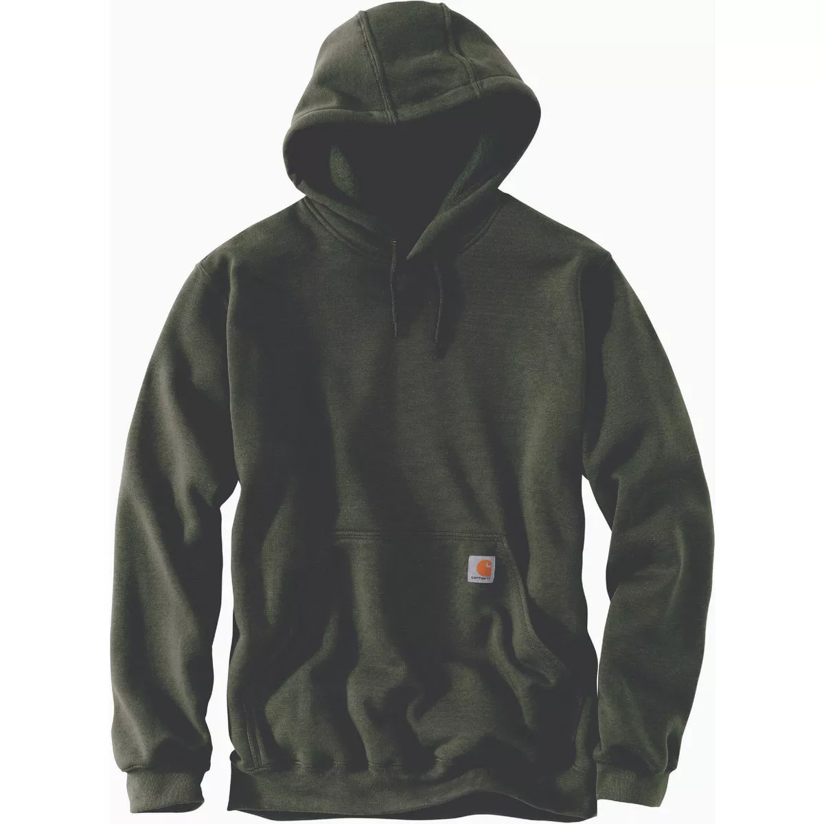Carhartt Men's Regular Moss XL Midweight Pullover Sweatshirt, Loose Fit