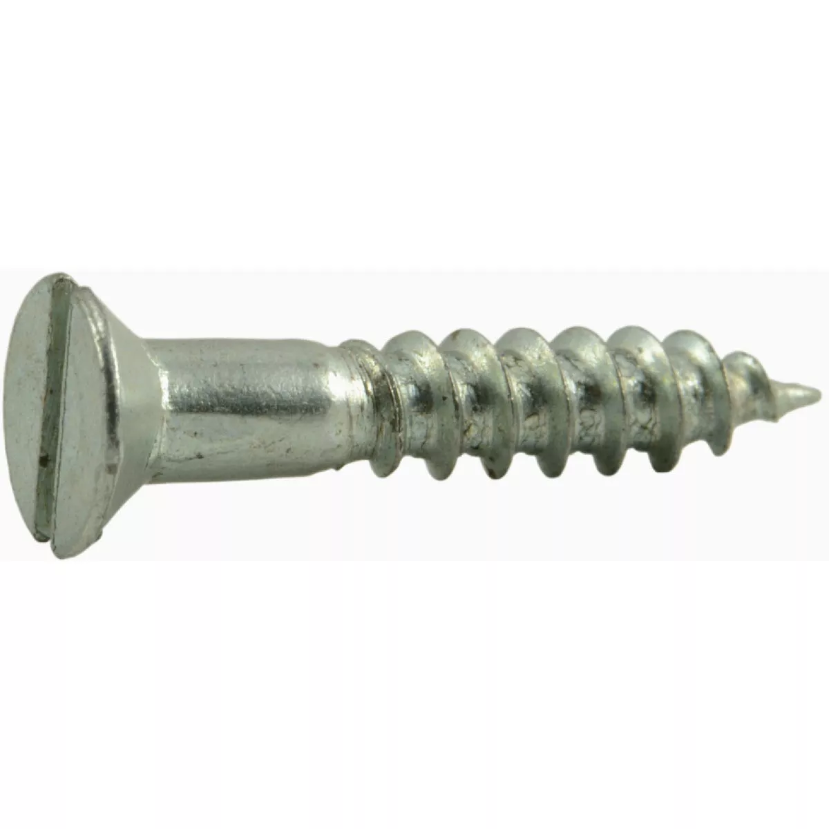 Midwest Fastener #4 x 5/8 In. Zinc Plated Steel Slotted Flat Head Wood Screws (60 Ct.)