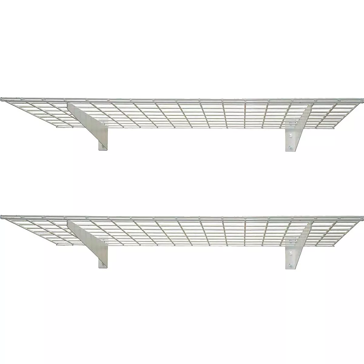 Hyloft White 45" L. x 2" H. Wall Shelf