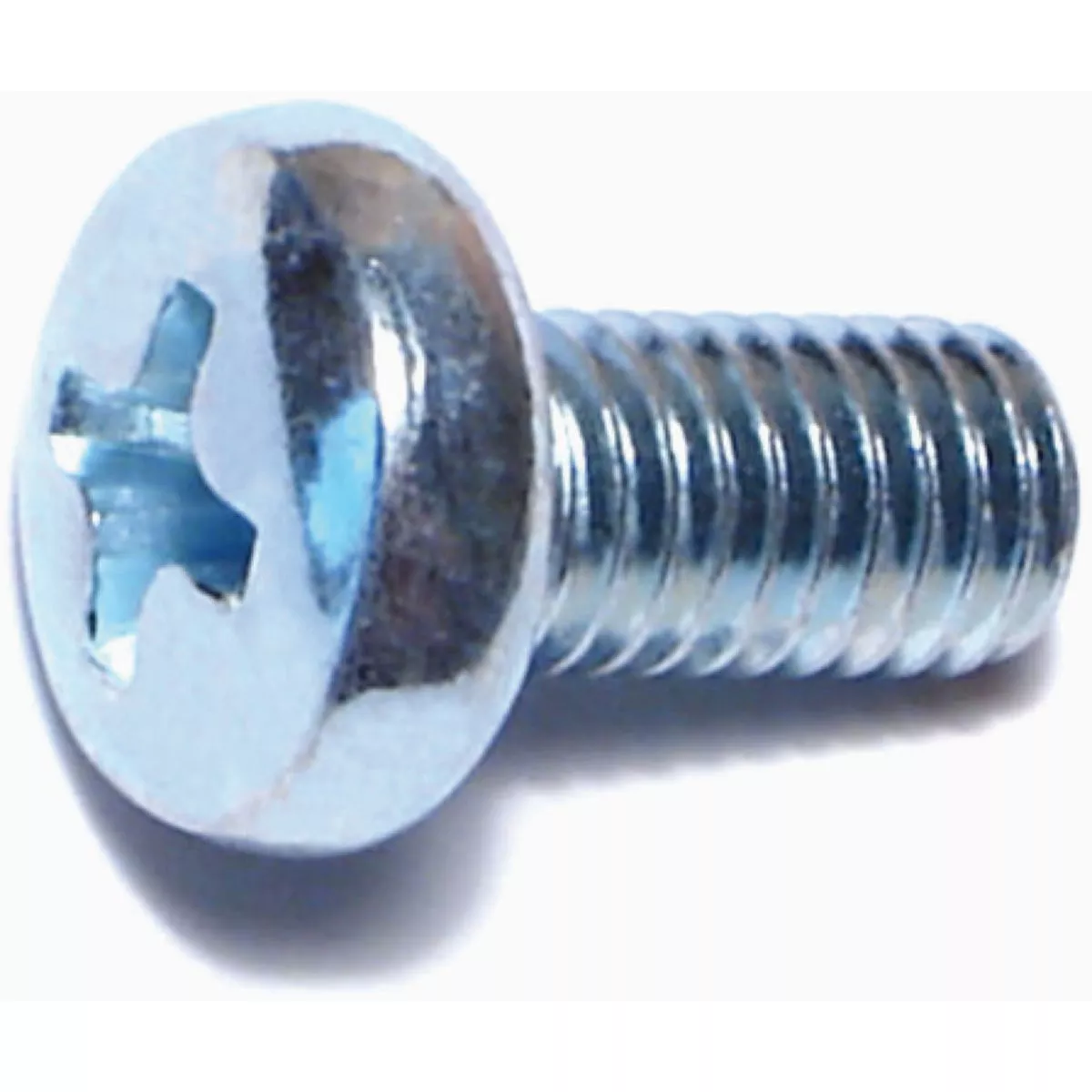 Midwest Fastener 5mm-0.8 x 10mm Zinc Plated Class 4.8 Steel Coarse Thread Phillips Pan Head Machine Screws (50 Ct.)