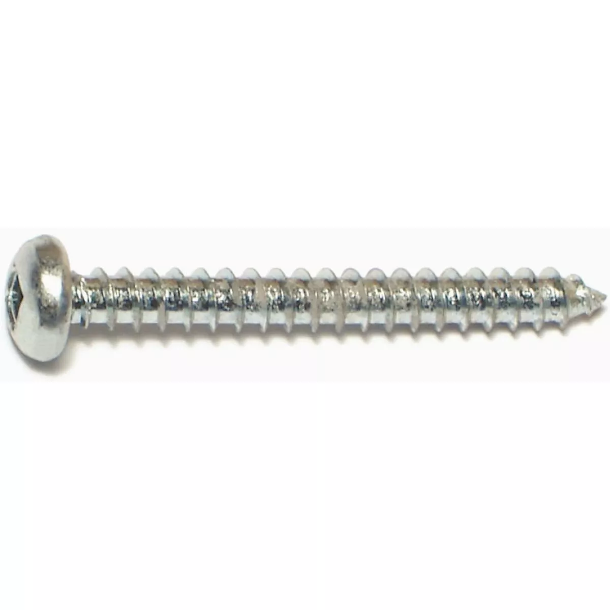 Midwest Fastener #8 x 1-1/2 In. Zinc Plated Steel Square Drive Pan Head Sheet Metal Screws (100 Ct.)-