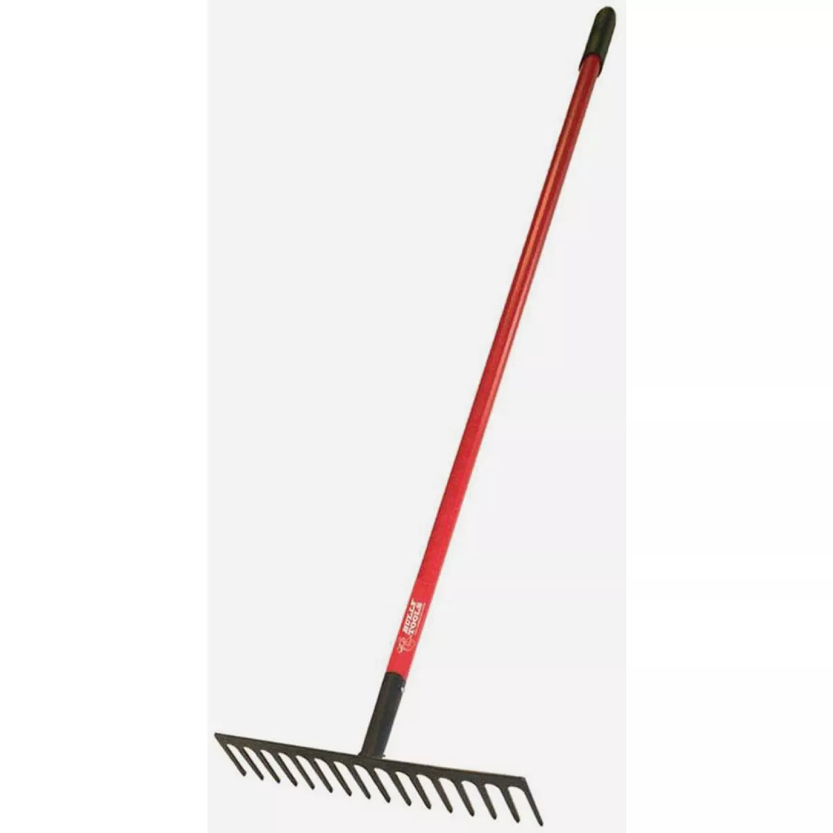 Bully Tools 16 In. Level Head Rake With 62 In. Fiberglass Handle (14-Tine) 66" total tool length-