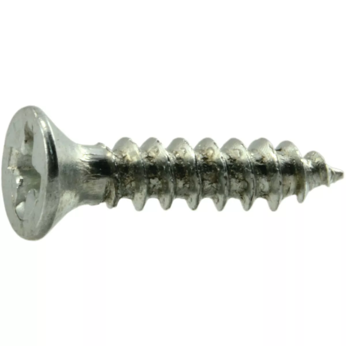 Midwest Fastener #4 x 1/2 In. Zinc Plated Steel Phillips Flat Head Wood Screws (10 Ct.)-