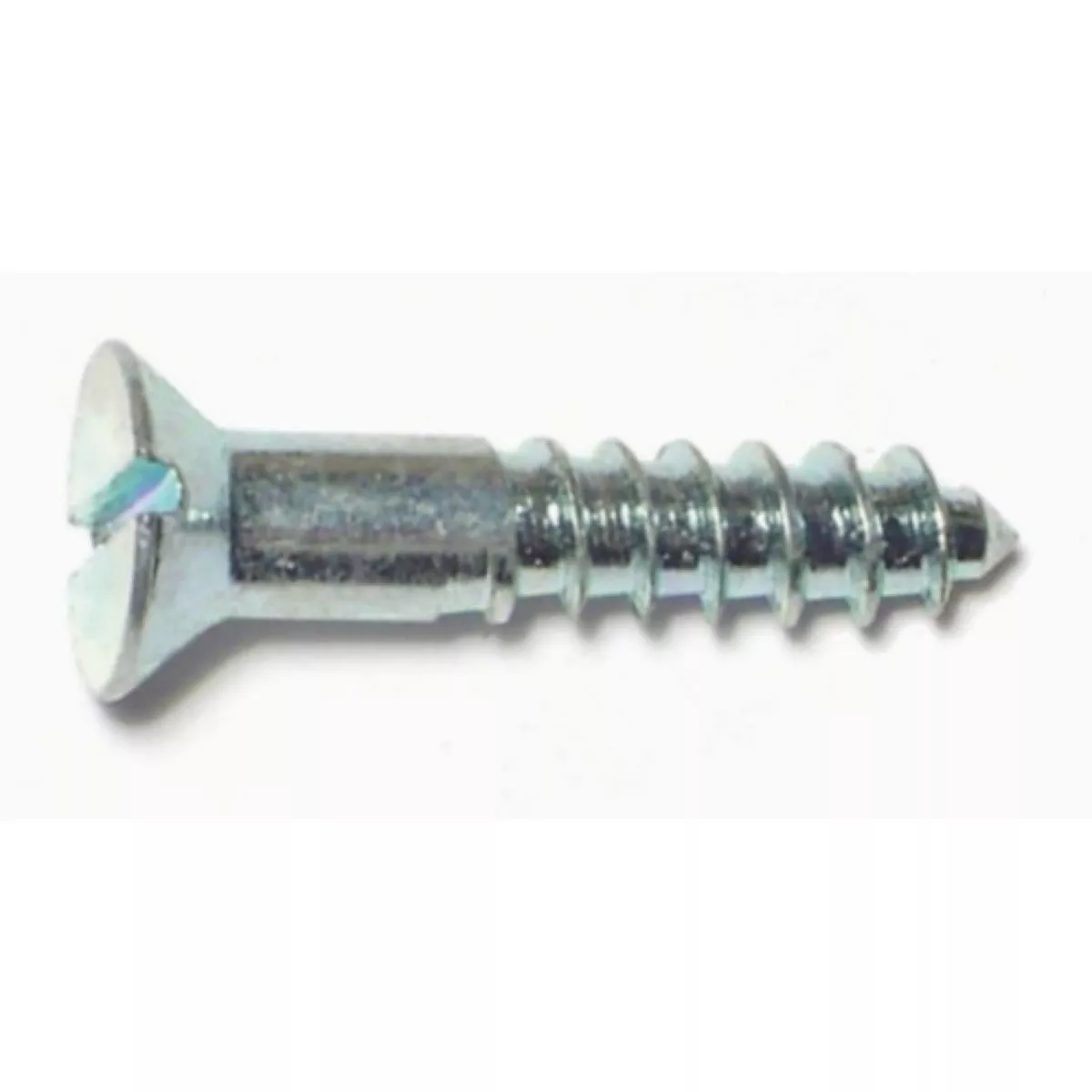 Midwest Fastener #8 x 7/8 In. Zinc Plated Steel Slotted Flat Head Wood Screws (72 Ct.)