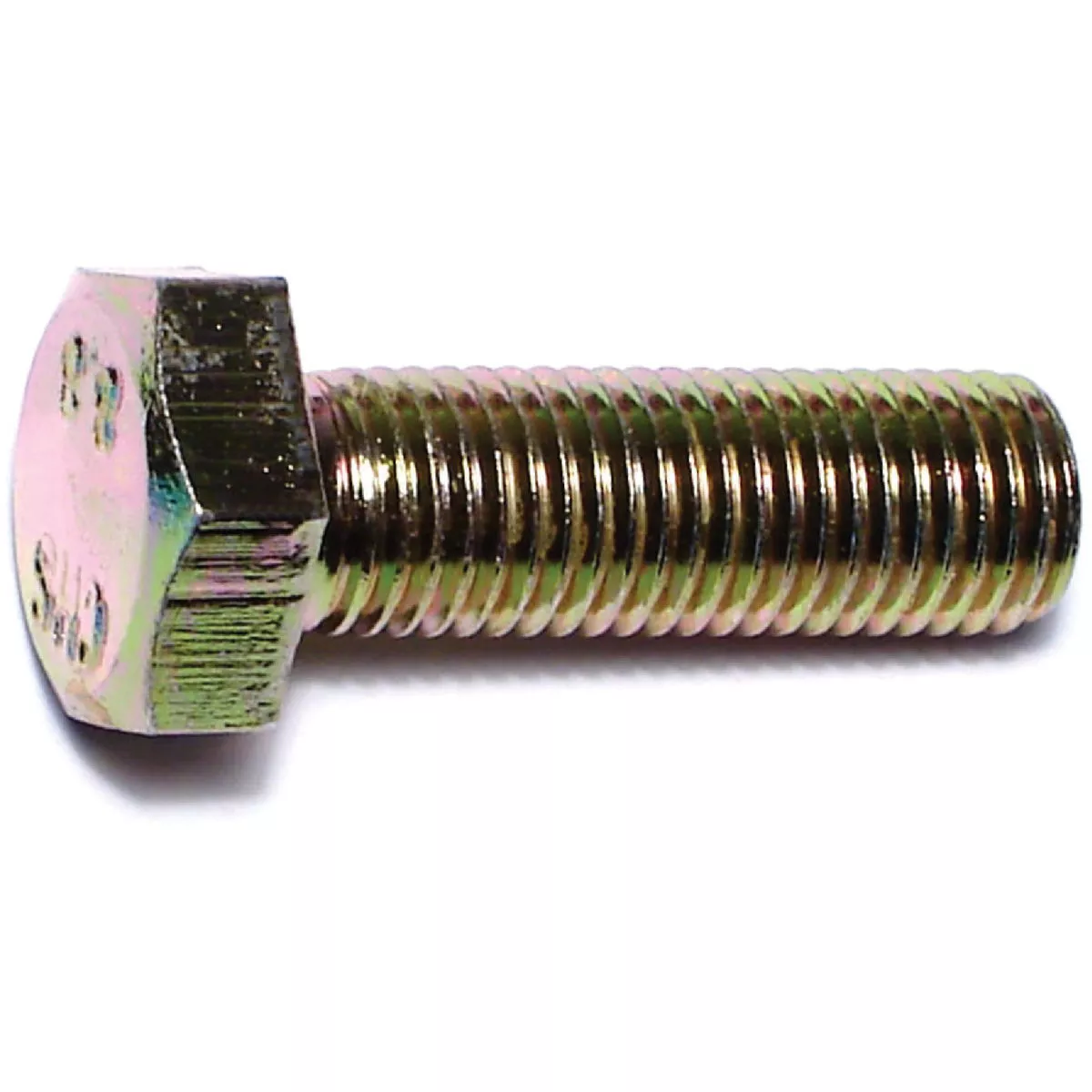 Midwest Fastener 8mm-1.0 x 25mm Zinc Plated Class 8.8 Steel Fine Thread Hex Cap Screws (10 Ct.)-