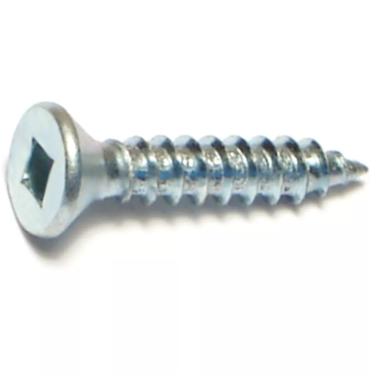 Midwest Fastener #6 x 3/4 In. Zinc Plated Steel Square Drive Flat Head Sheet Metal Screws (12 Ct.)