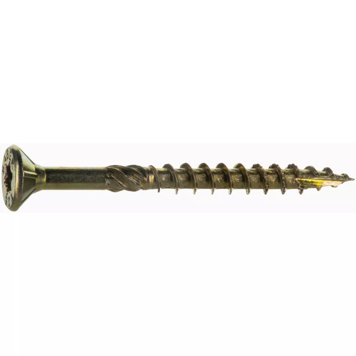 Midwest Fastener #9 x 2 In. Zinc Plated Steel Star Drive Interior Nibs Bugle Head Wood Screws