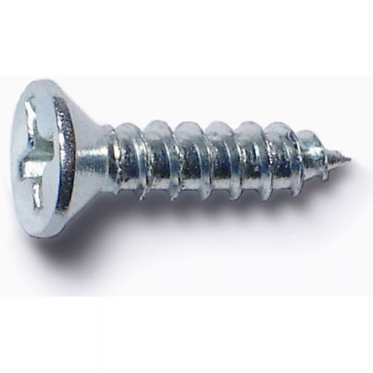 Midwest Fastener #6 x 5/8 In. Zinc Plated Steel Phillips Flat Head Wood Screws (80 Ct.)-
