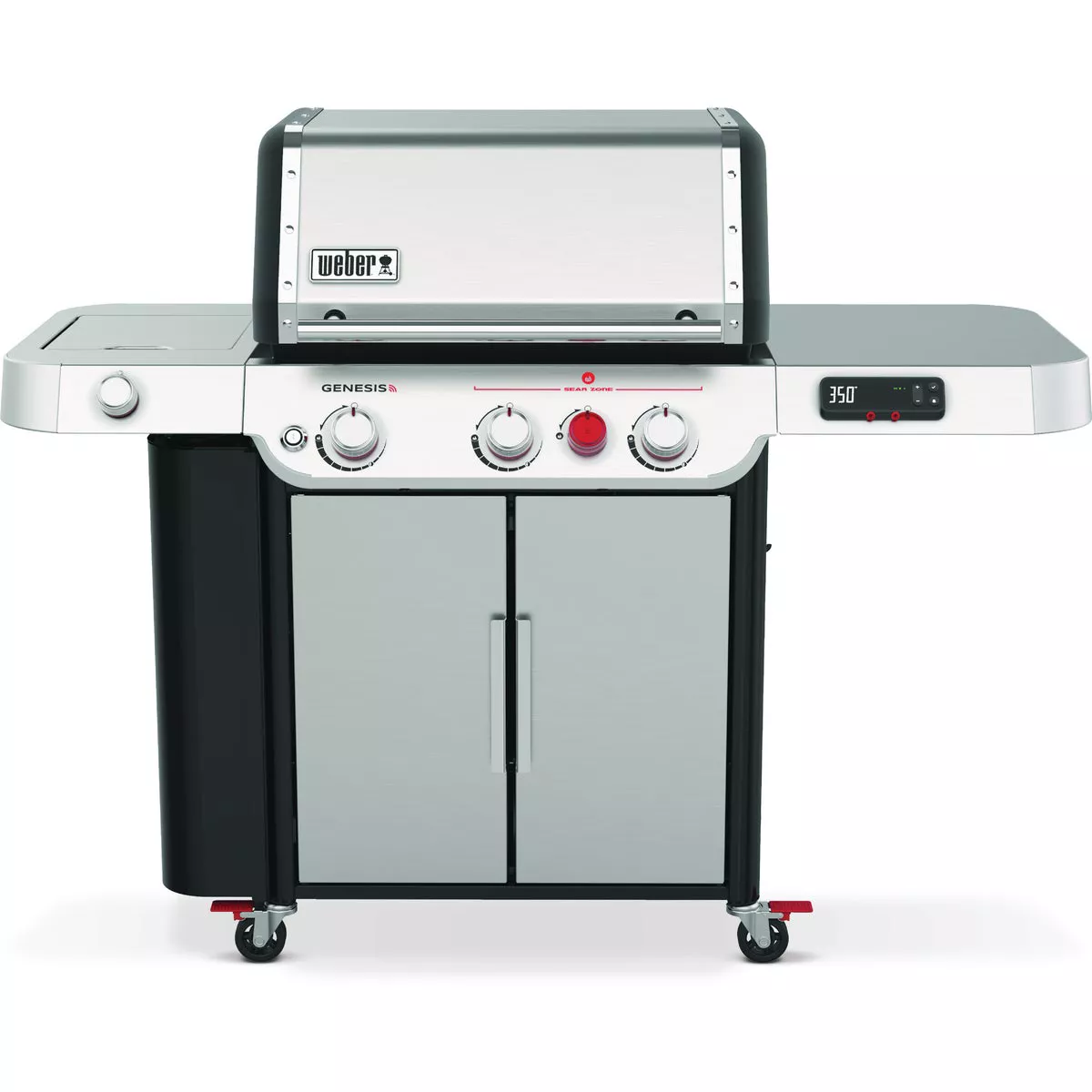 Weber Genesis SX-335 3-Burner Stainless Steel 39,000 BTU LP Smart Gas Grill