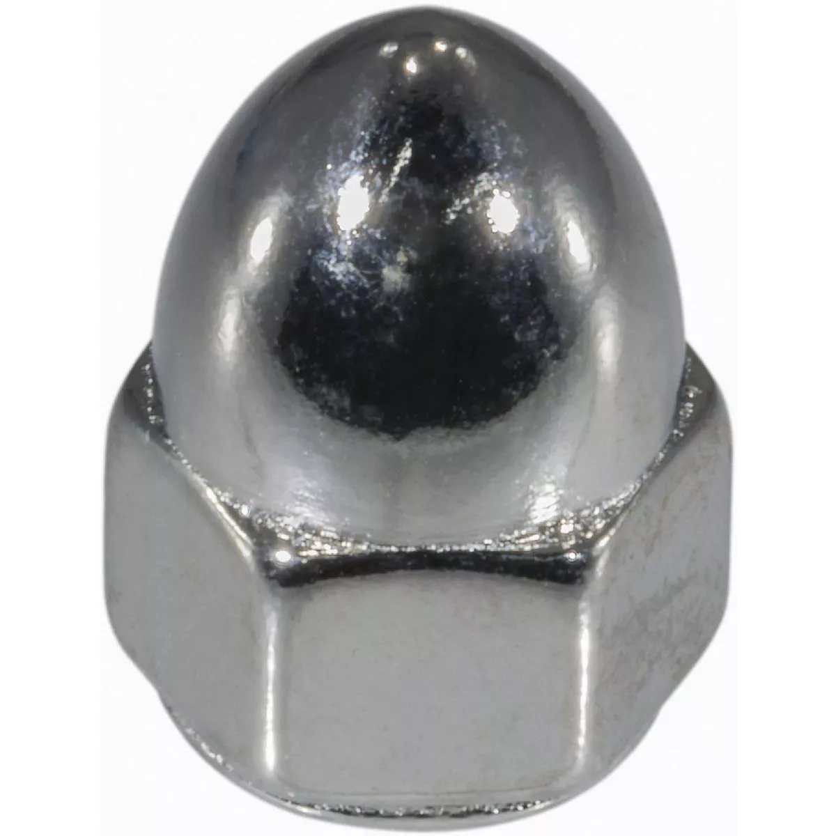 Midwest Fastener #10-32 Chrome Plated Grade 2 / A307 Steel Fine Thread Acorn Cap Nuts (5 Ct.)