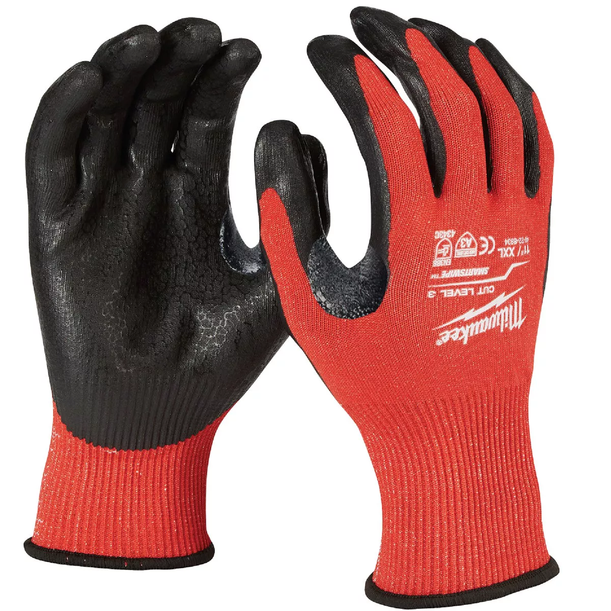 Milwaukee Unisex 2XL Cut 3 Dipped Work Glove-