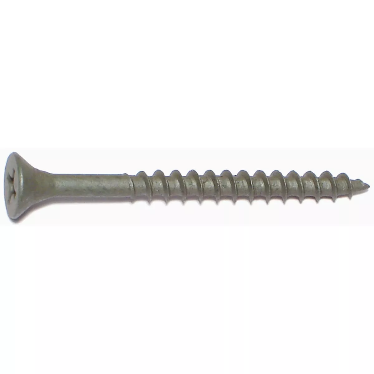 Midwest Fastener #7 x 2 In. Green Ruspert Coated Steel Phillips Bugle Head Deck Deck Screws (3000 Ct.)
