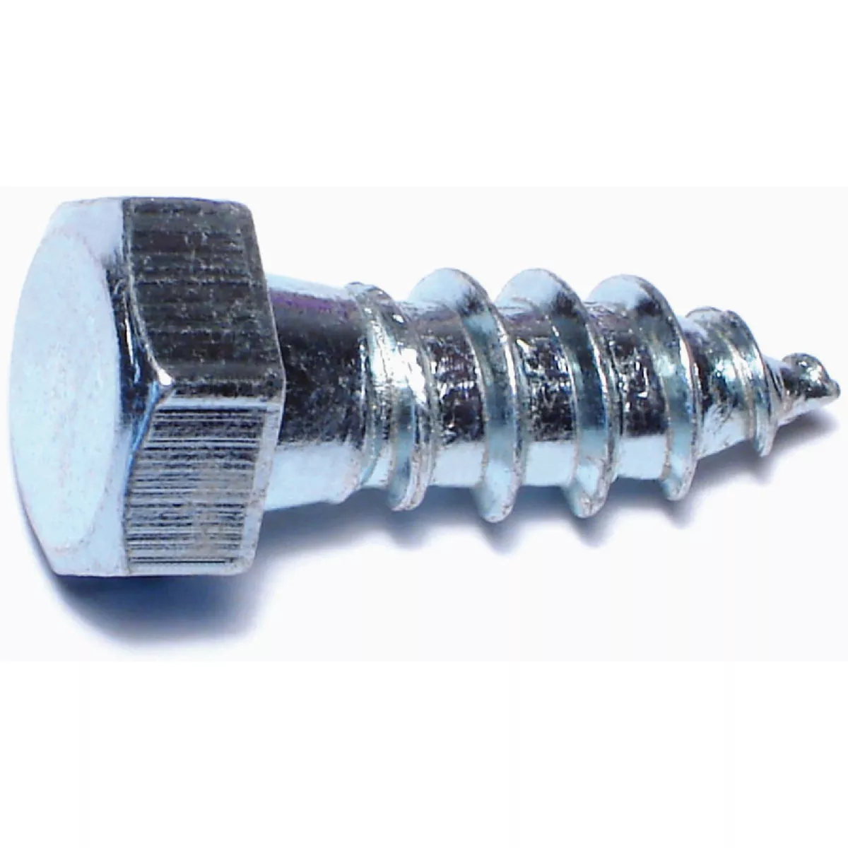 Midwest Fastener 3/8 In. x 1 In. Zinc Plated Grade 2 / A307 Steel Hex Head Lag Screws (20 Ct.)