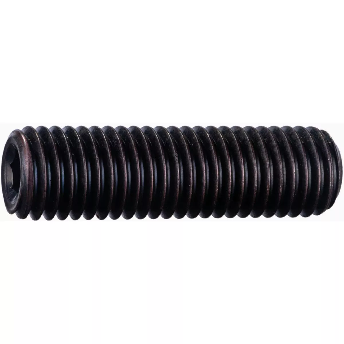 Midwest Fastener 16mm-2.0 x 20mm Plain Class 14.9 Steel Coarse Thread Cup Point Hex Socket Headless Set Screws (2 Ct.)