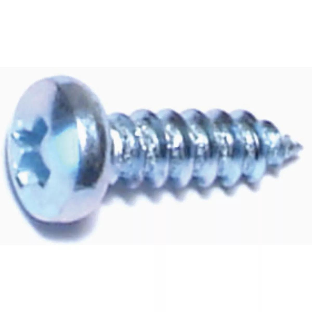Midwest Fastener #4 x 3/8 In. Zinc Plated Steel Phillips Pan Head Sheet Metal Screws (100 Ct.)