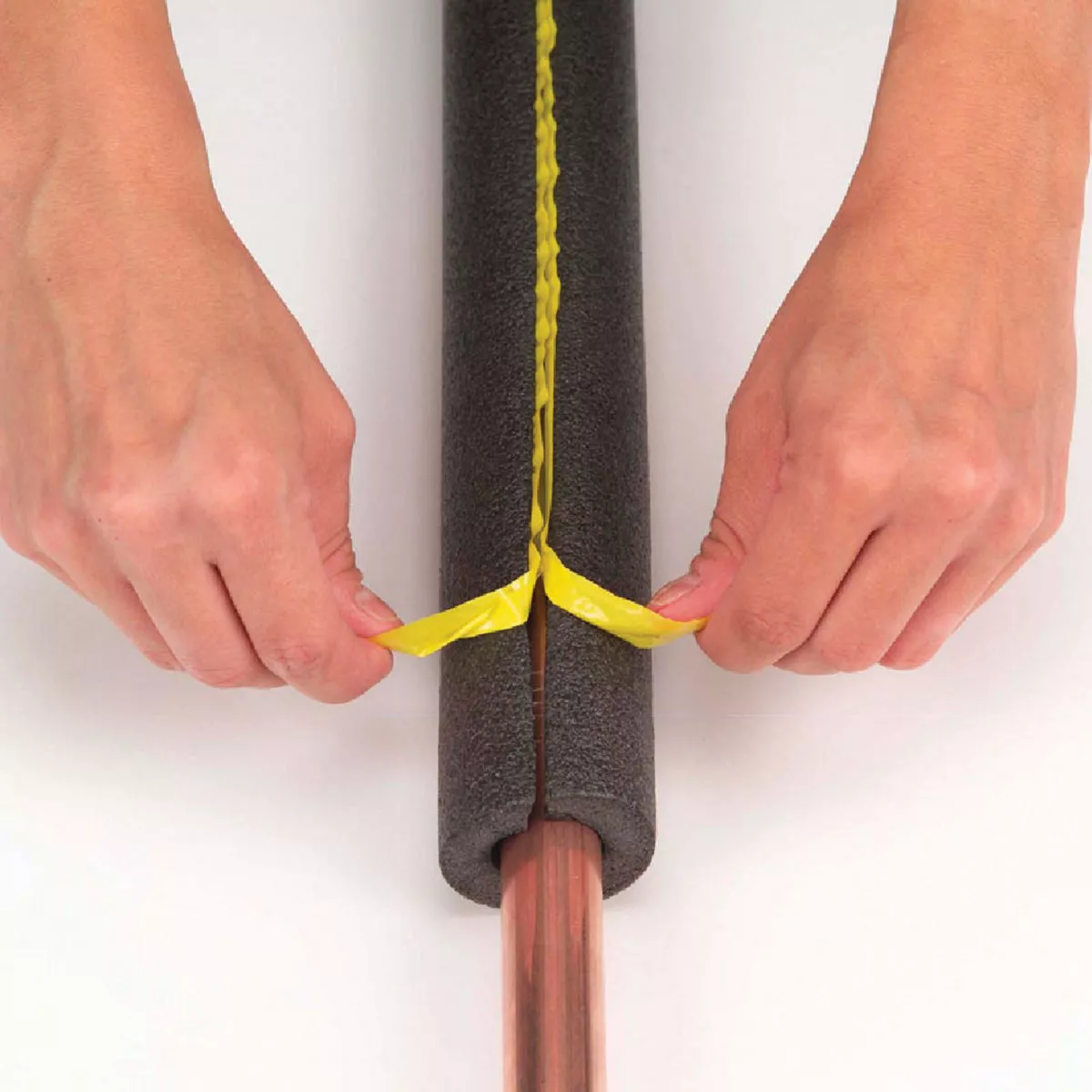 M-D 3/8 In. x 3/4 In. x 6 Ft. Self-Seal Tube Pipe Insulation