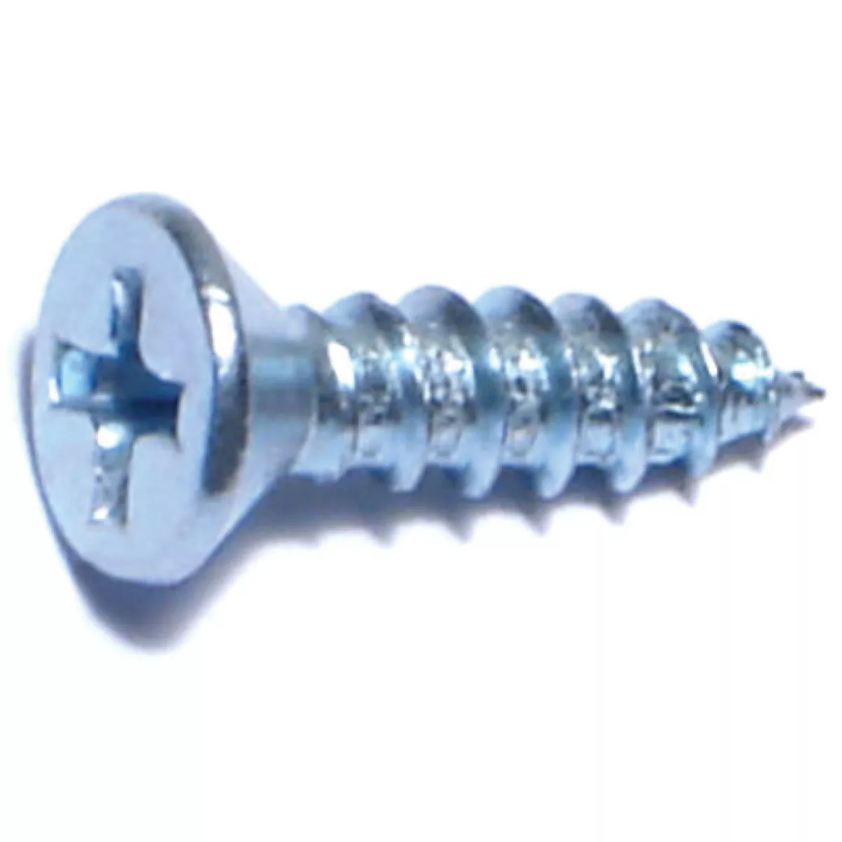 Midwest Fastener #8 x 5/8 In. Zinc Plated Steel Phillips Flat Head Sheet Metal Screws