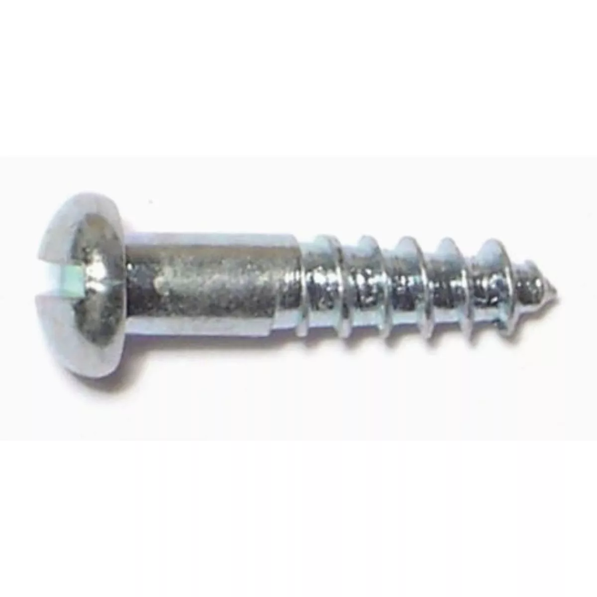 Midwest Fastener #6 x 5/8 In. Zinc Plated Steel Slotted Round Head Wood Screws (90 Ct.)-