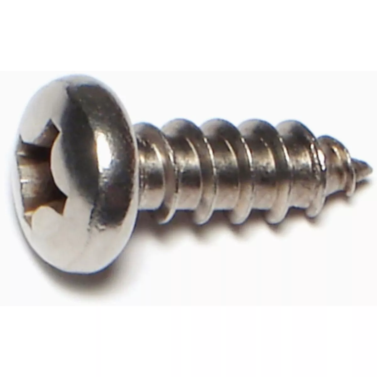 Midwest Fastener #14 x 3/4 In. 18-8 Stainless Steel Phillips Pan Head Sheet Metal Screws
