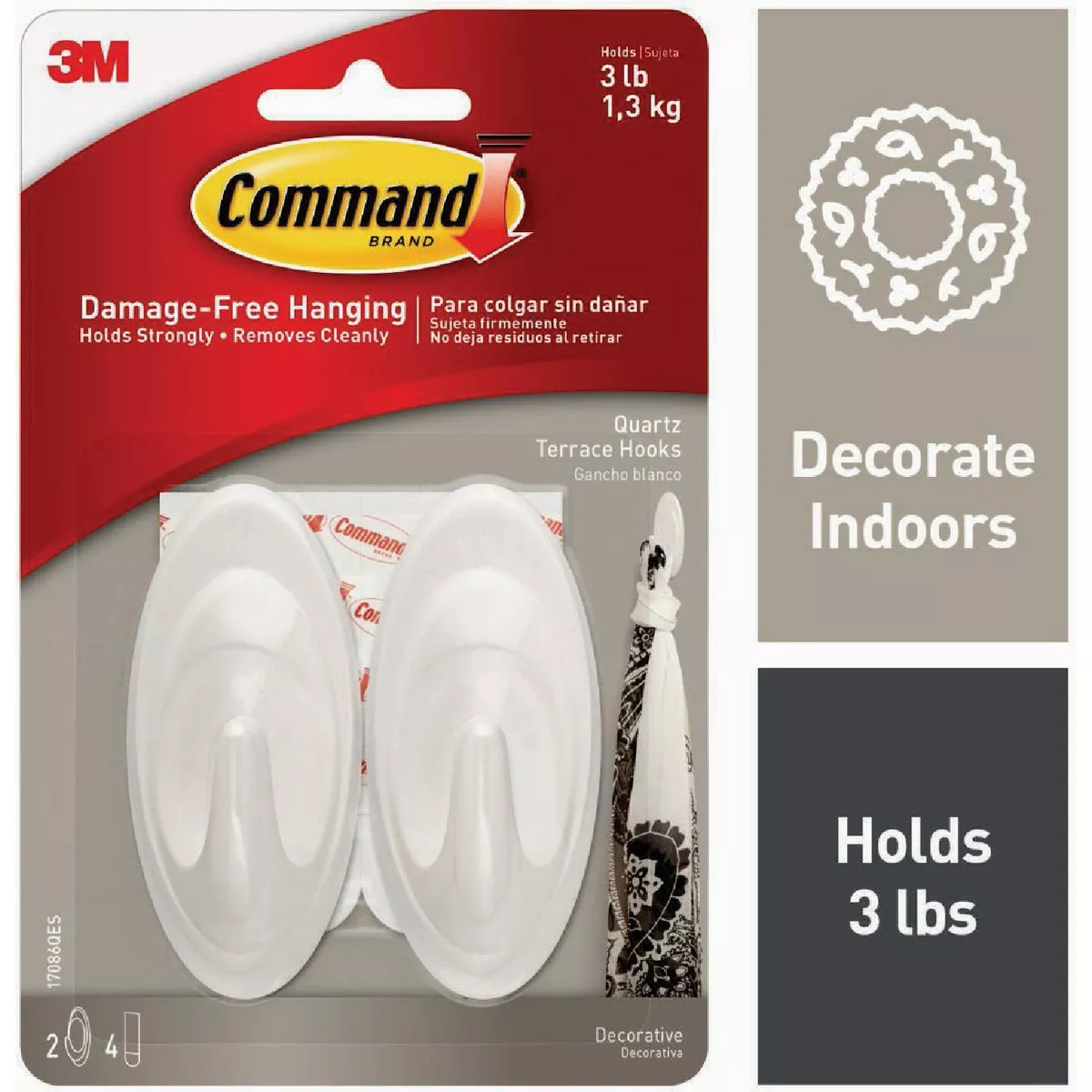 Command Quartz Terrace Hook