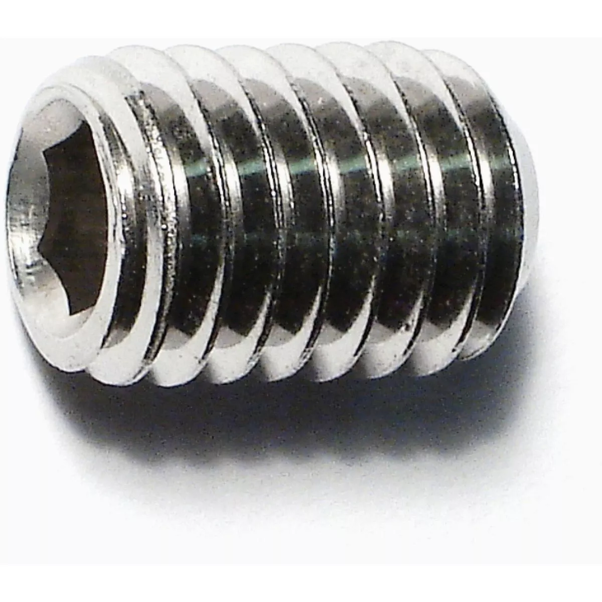 Midwest Fastener 7/16 In.-14 x 5/8 In. 18-8 Stainless Steel Coarse Thread Hex Socket Headless Set Screws
