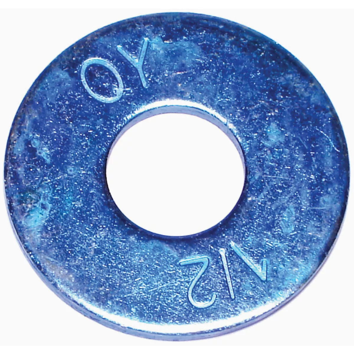 Midwest Fastener 1/2 In. x 9/16 In. x 1-3/8 In. Zinc Plated Grade 8 Steel USS Flat Washers (117 Ct.)-