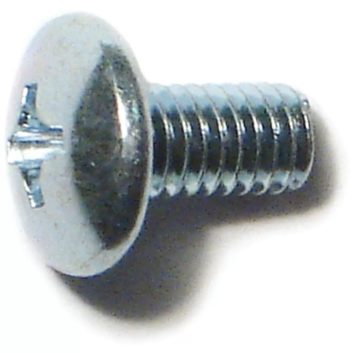 Midwest Fastener 4mm-0.7 x 8mm Zinc Plated Class 4.8 Steel Coarse Thread Phillips Truss Head Machine Screws