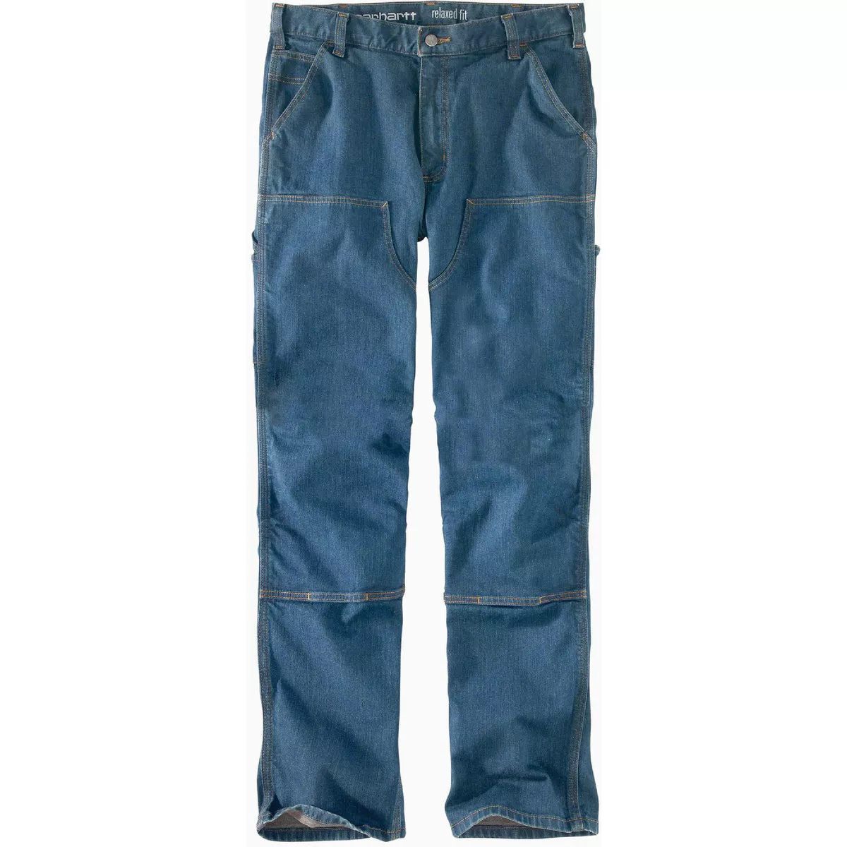 Carhartt Rugged Flex Men's 32x34 Tahoe Double-Front Utility Jeans, Relaxed Fit