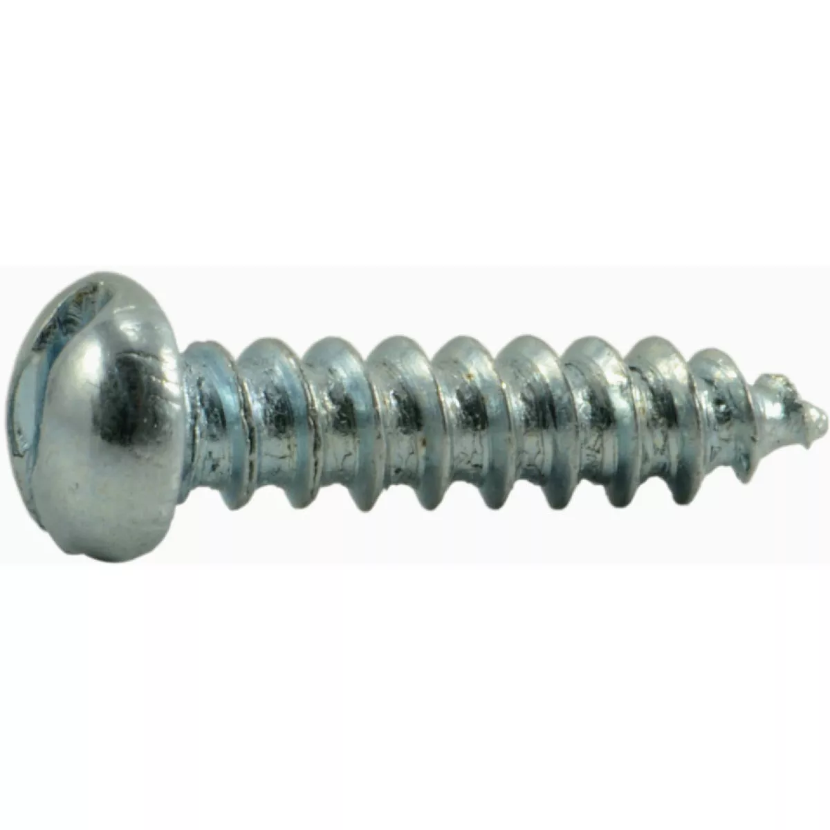 Midwest Fastener #4 x 1/2 In. Zinc Plated Steel Slotted Round Head Wood Screws (60 Ct.)