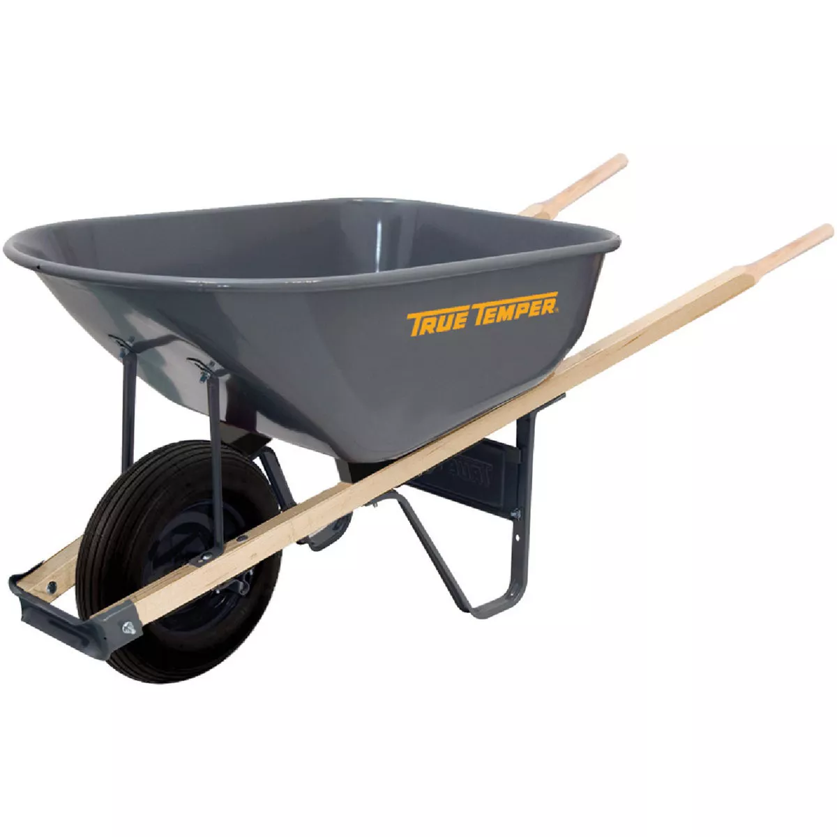 Ames True Temper 6 Cu. Ft. Steel Homeowner Wheelbarrow