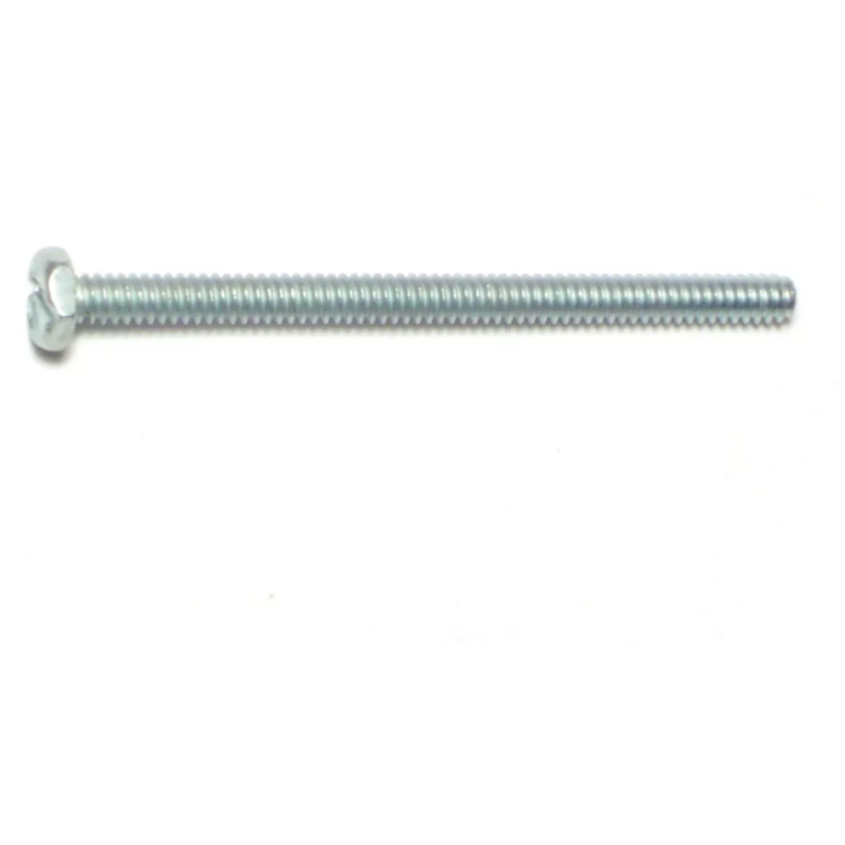 Midwest Fastener #6-32 x 2 In. Zinc Plated Steel Coarse Thread Slotted Indented Hex Head Machine Screws (12 Ct.)