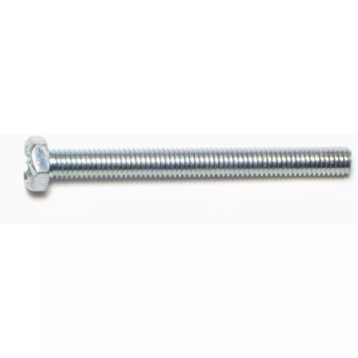 Midwest Fastener #10-32 x 2 In. Zinc Plated Steel Fine Thread Slotted ...