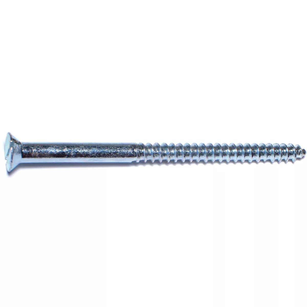 Midwest Fastener #10 x 3 In. Zinc Plated Steel Slotted Flat Head Wood Screws (10 Ct.)-