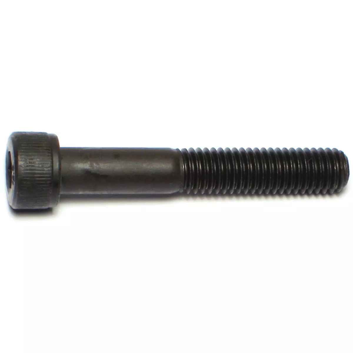 Midwest Fastener 8mm-1.25 x 50mm Black Oxide Class 12.9 Steel Coarse Thread Knurled Head Hex Socket Cap Screws (4 Ct.)