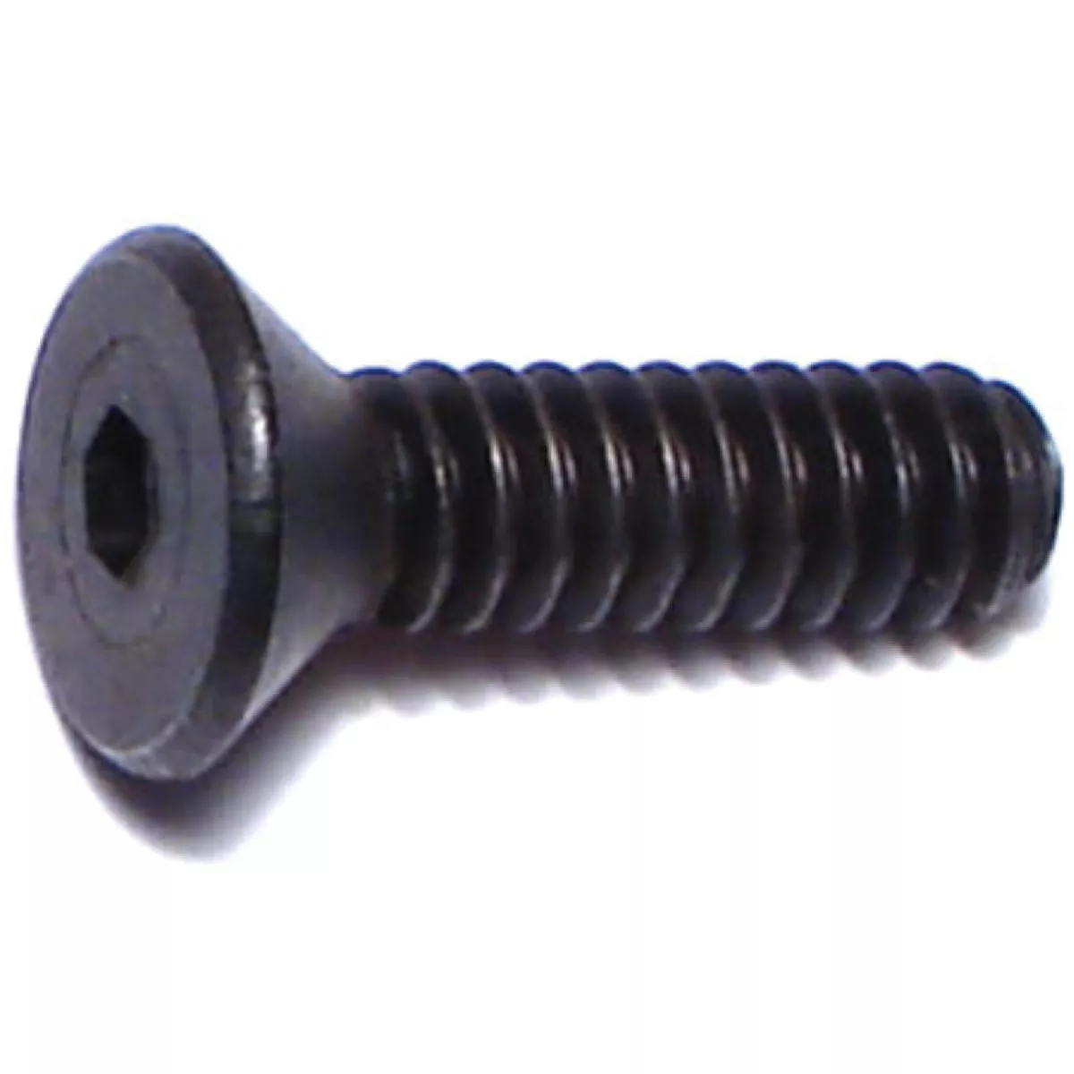 Midwest Fastener #6-32 x 1/2 In. Plain Steel Coarse Thread Flat Head Socket Cap Screws