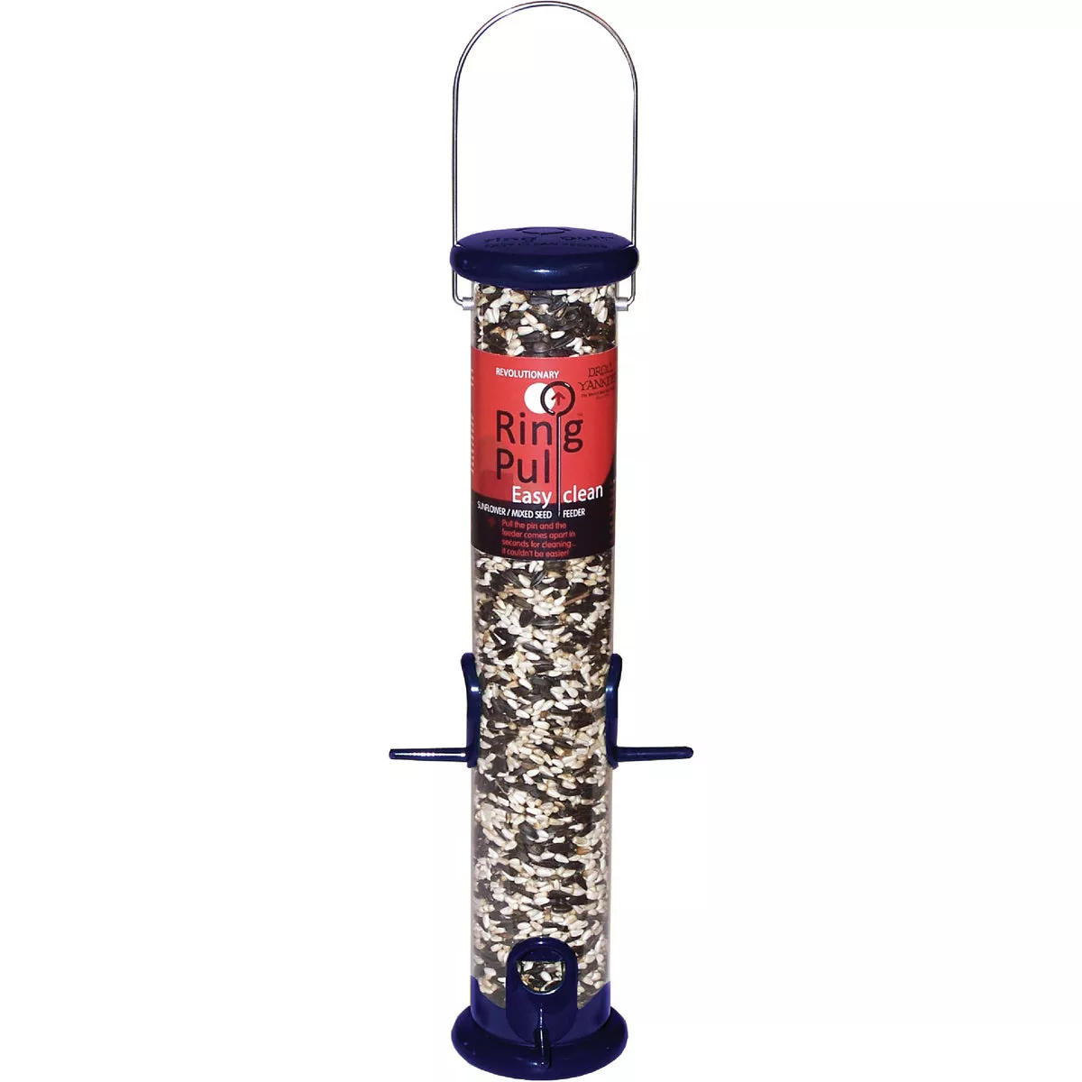 Droll Yankees Blue 15 In. Ring Pull Bird Feeder
