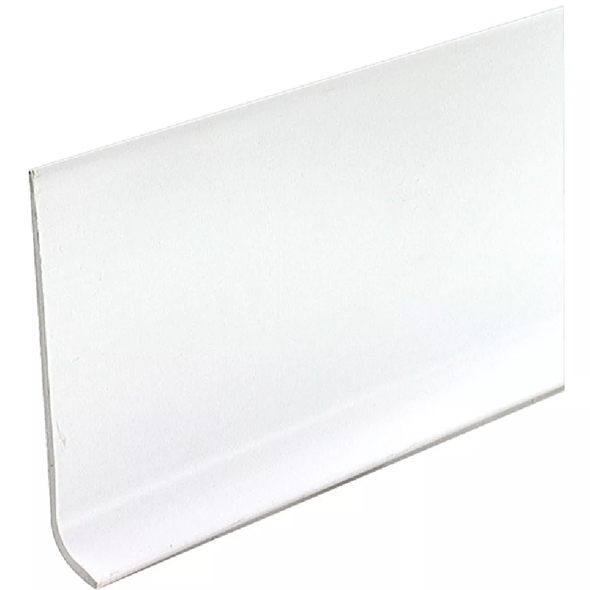 M-D 4 In. x 48 In. Snow White Vinyl Wall Base