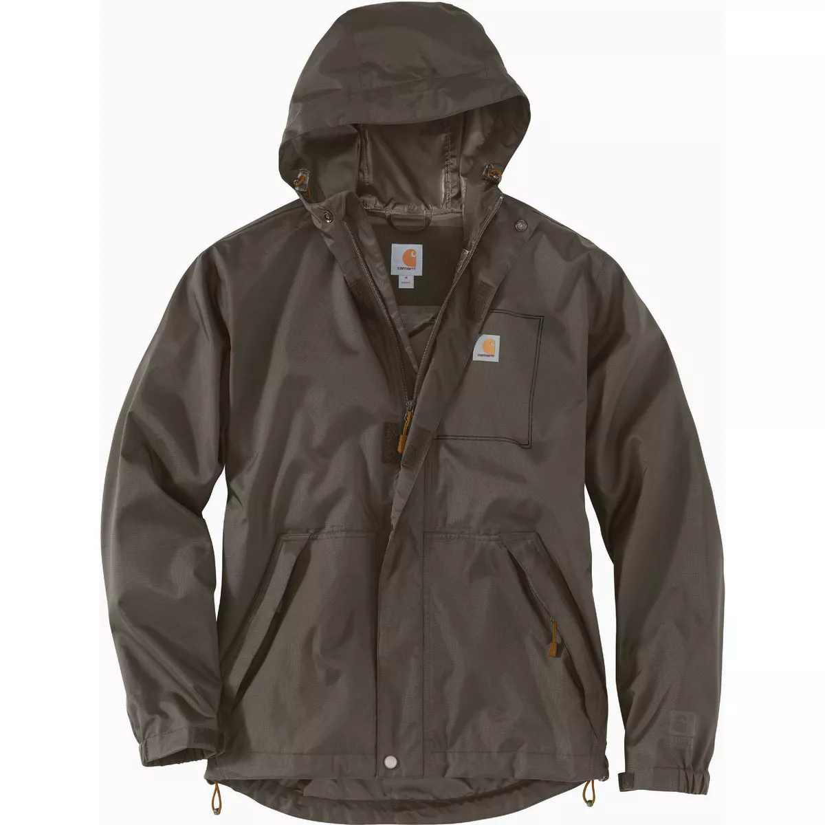 Carhartt Storm Defender Men's Large Regular Tarmac Midweight Jacket, Loose Fit