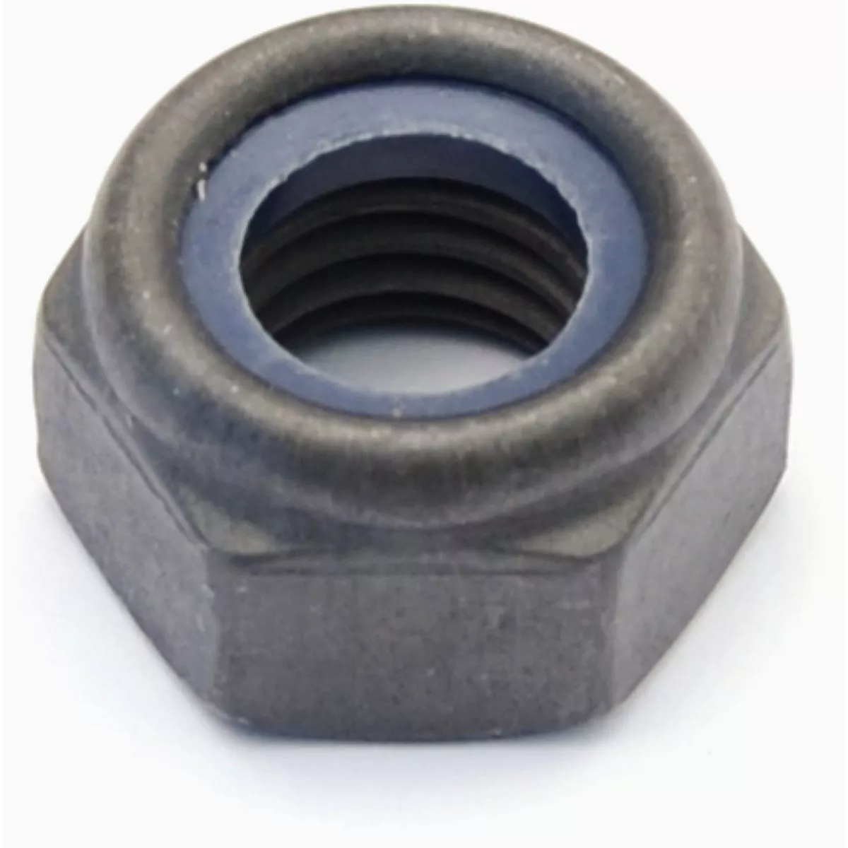 Midwest Fastener 12mm-1.75 Black Phosphate Class 8 Steel Coarse Thread Nylon Insert Lock Nuts (146 Ct.)-