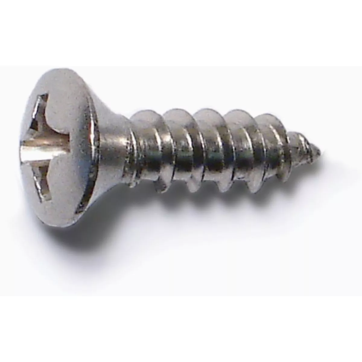 Midwest Fastener #6 x 1/2 In. 18-8 Stainless Steel Phillips Oval Head Sheet Metal Screws